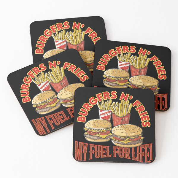 Item preview, Burgers and Fries Lover designed and sold by Woof-Worthy-ART.