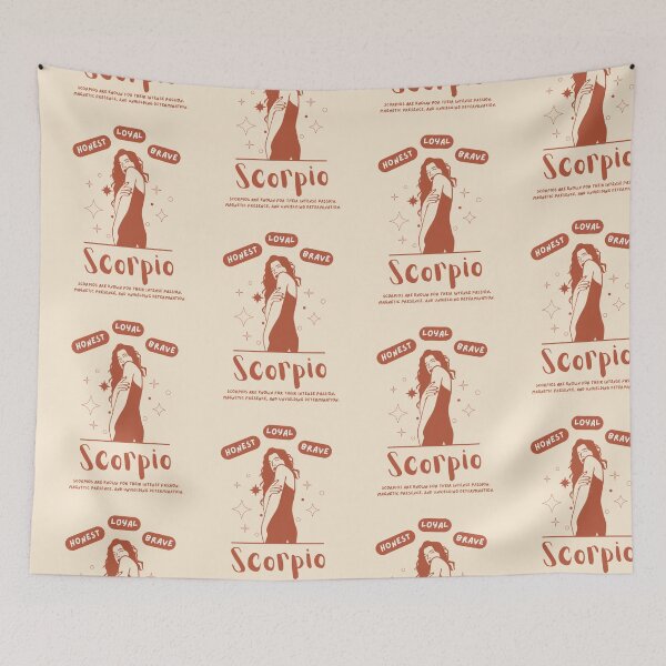 Item preview, Simple Scorpio Bold Red designed and sold by snidentic.