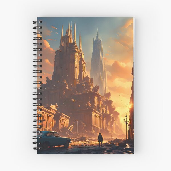 Item preview, Fantasy Post-Apocalyptic City designed and sold by Happywifey.