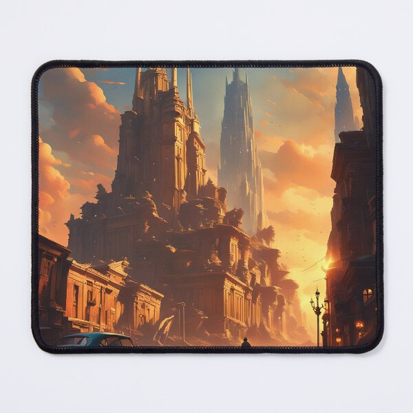 Item preview, Fantasy Post-Apocalyptic City designed and sold by Happywifey.