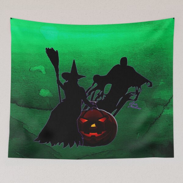 Item preview, Halloween Green designed and sold by Fluid Artzworx.
