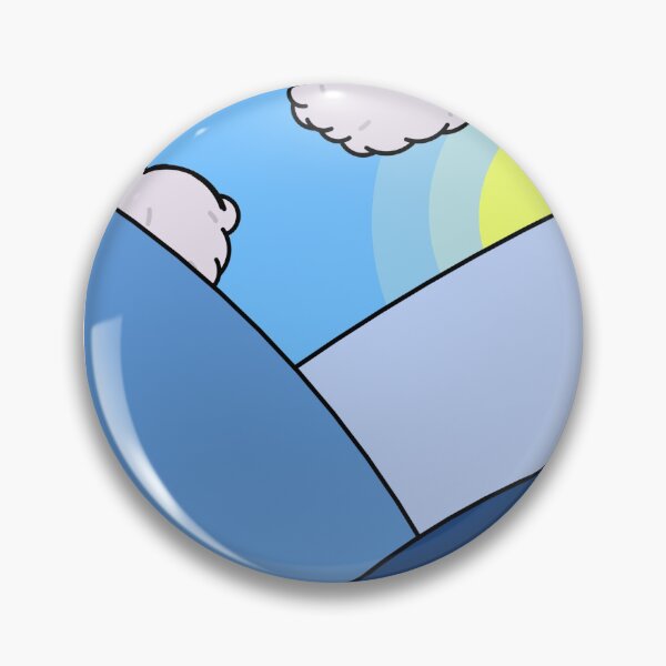 Aperçu de l'œuvre Montagnes ensoleillées créée et vendue par SyrupStickers.