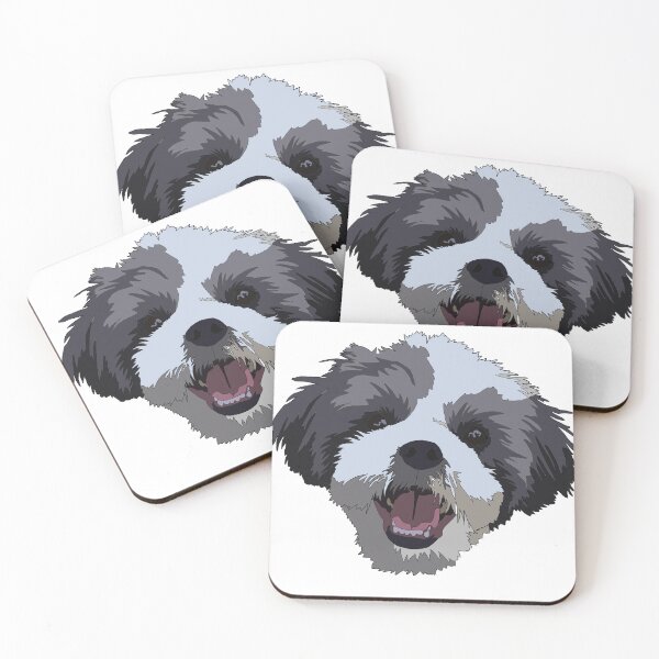 Item preview, Cute Shih tsu puppy designed and sold by LeahcarsArt.