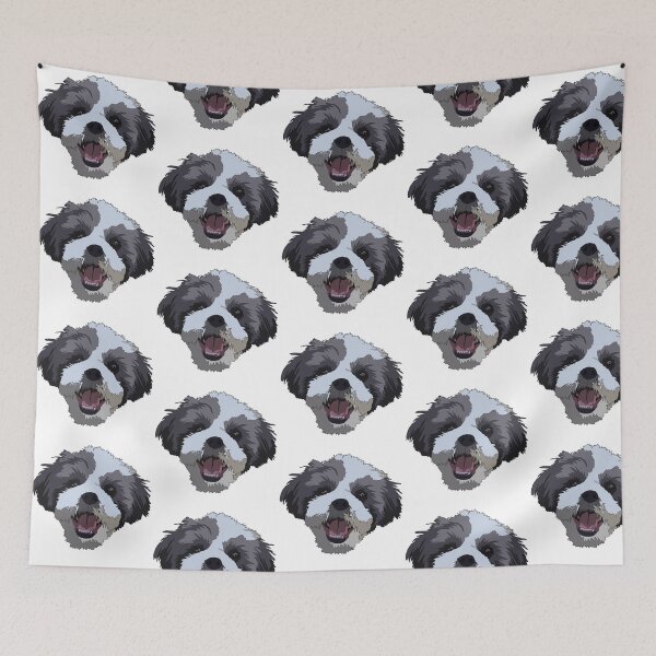 Item preview, Cute Shih tsu puppy designed and sold by LeahcarsArt.