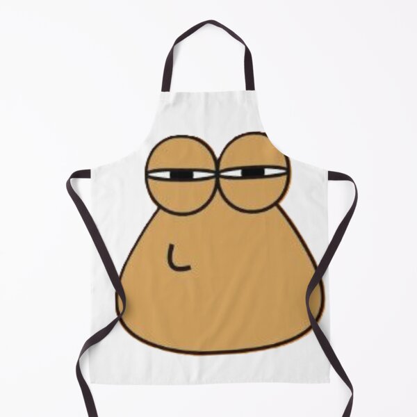 Item preview, Cocky Baby Pou Smiling Sly Brown Mobile Alien Pet designed and sold by Neesu.
