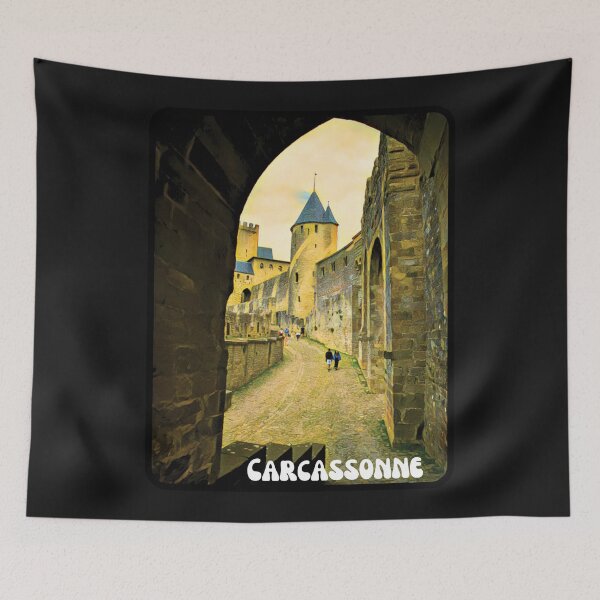 Item preview, Carcassonne, Chateau Comtal,La Cite , France designed and sold by Andrew  Shears.