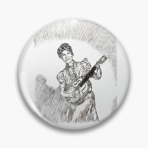 Aperçu de l'œuvre Sœur Rosetta Tharpe créée et vendue par Alphaholics Non-Anonymous Art Studios.