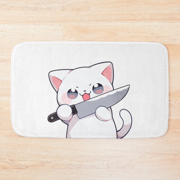 Item preview, Kitty with Knife designed and sold by Joyceful Creations.