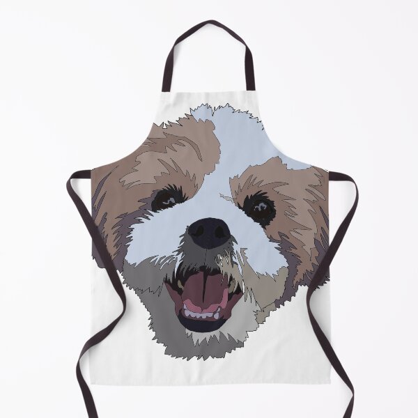 Item preview, Copy of Cute brown and white Shih tsu puppy designed and sold by LeahcarsArt.