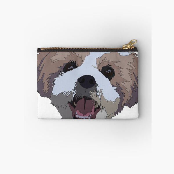 Item preview, Copy of Cute brown and white Shih tsu puppy designed and sold by LeahcarsArt.