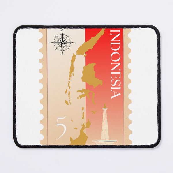 Item preview, Indonesia Stamp designed and sold by dolla-designs-.
