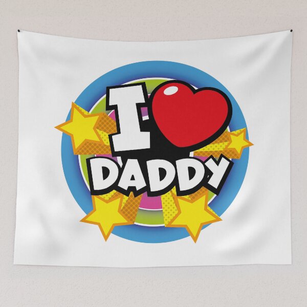 Item preview, I love daddy - POP designed and sold by Coops Clothing.