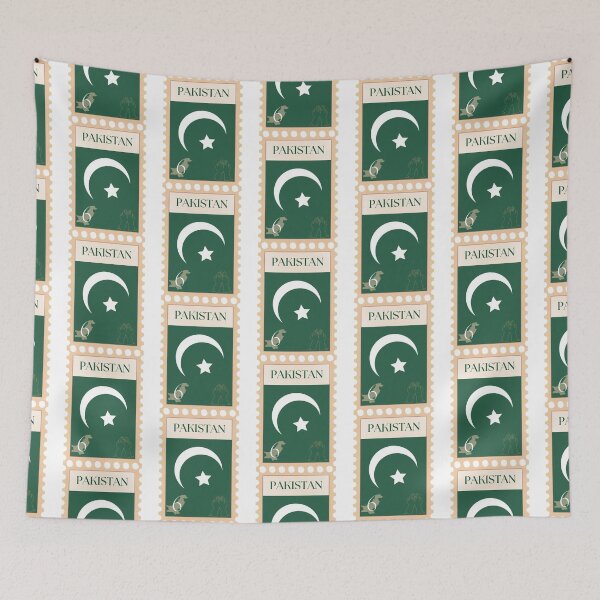 Item preview, Pakistan Stamp designed and sold by dolla-designs-.
