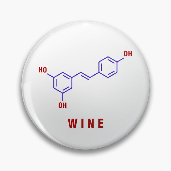 Item preview, Wine - The Refined Fermentation Molecule designed and sold by Numbers-Art.