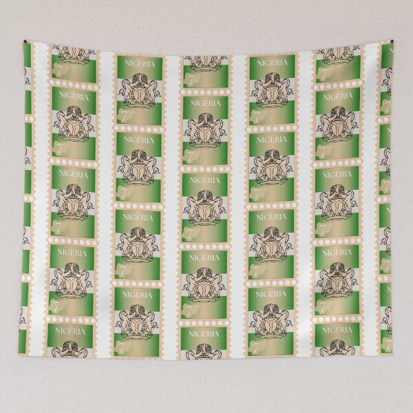 Item preview, Nigeria Stamp designed and sold by dolla-designs-.