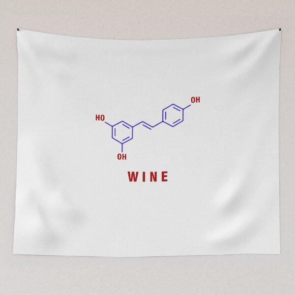 Item preview, Wine - The Refined Fermentation Molecule designed and sold by Numbers-Art.