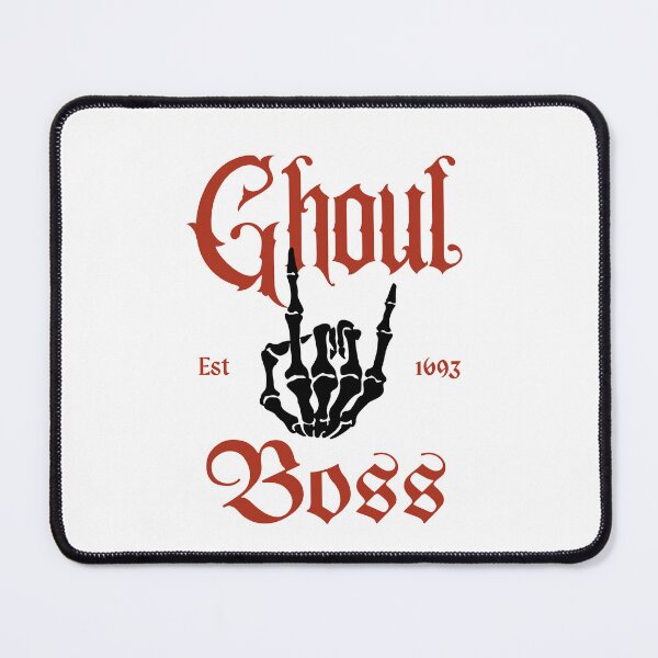 Item preview, Ghoul Boss- Girl Boss Red and Black Skeleton Punk Rock Design designed and sold by Kristalin Glass.