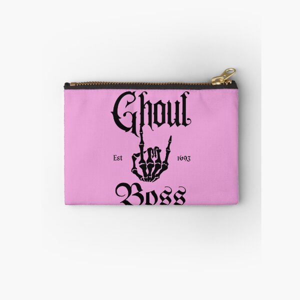 Item preview, Ghoul Boss- Girl Boss Black Skeleton Punk Rock Design designed and sold by Kristalin Glass.