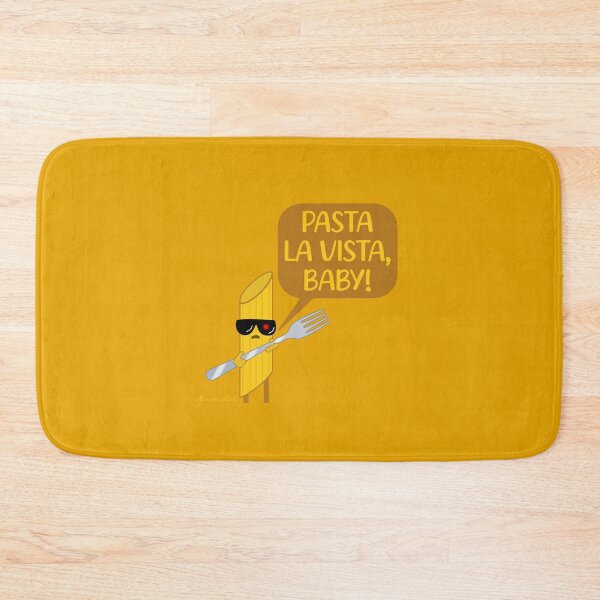 Item preview, Pasta La Vista Baby! designed and sold by Mustachio-Draws.