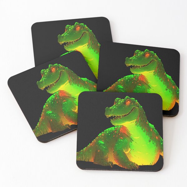 Item preview, Multicolor crocodile designed and sold by BAR DEC.