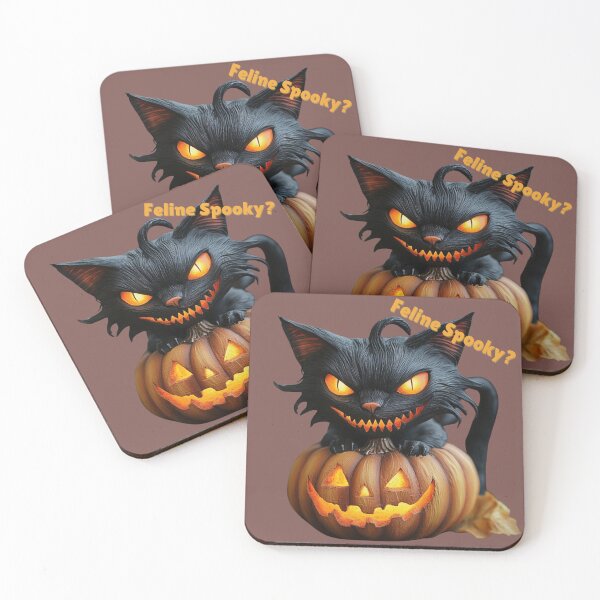 Item preview, Feline Spooky? designed and sold by badburropress.