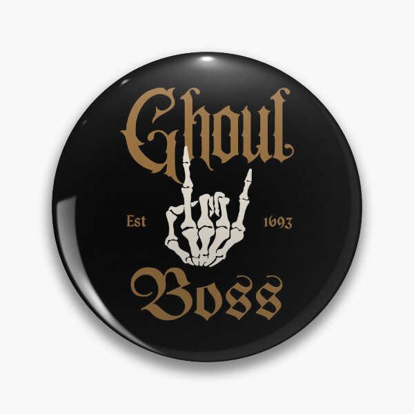 Item preview, Ghoul Boss- Girl Boss Neutral Skeleton Punk Rock Design designed and sold by Kristalin Glass.