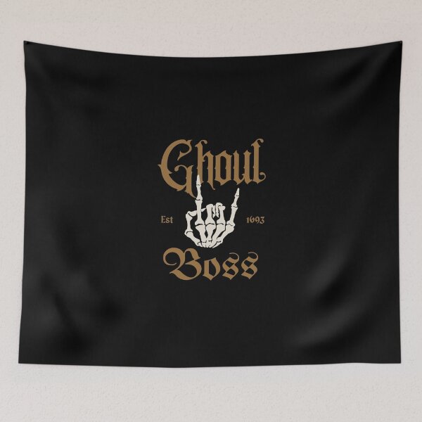 Item preview, Ghoul Boss- Girl Boss Neutral Skeleton Punk Rock Design designed and sold by Kristalin Glass.