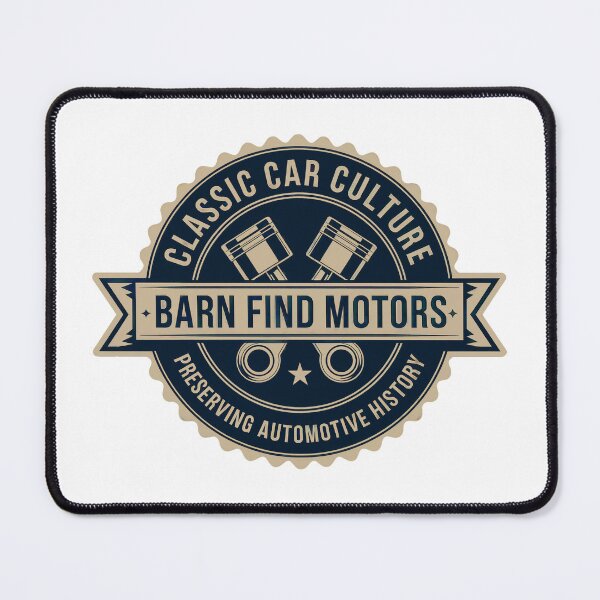 Item preview, Vintage Barn Find Motors Classic Car Culture Design designed and sold by carshapes.