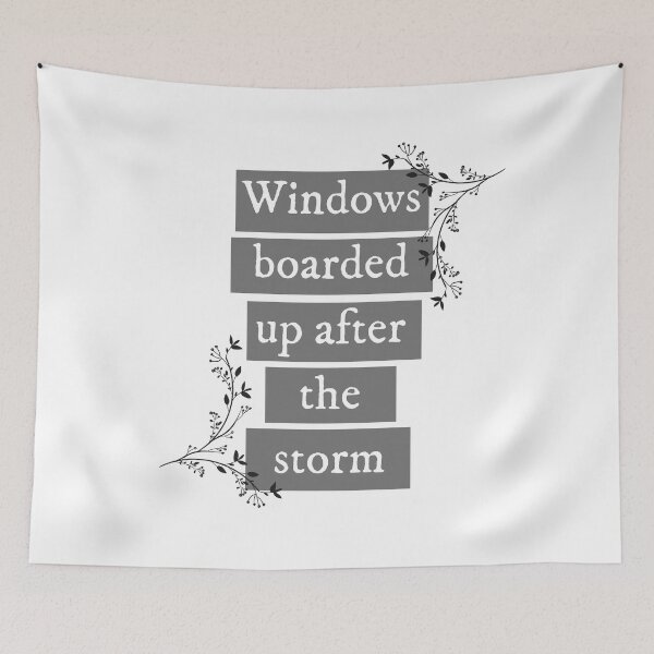 Item preview, Windows boarded up after the storm - Taylor Swift  designed and sold by bombalurina.