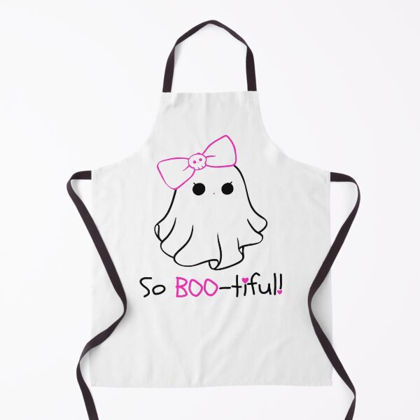 Item preview, Boo-tiful Ghost with Skull Bow – Cute Halloween Design designed and sold by Kristalin Glass.