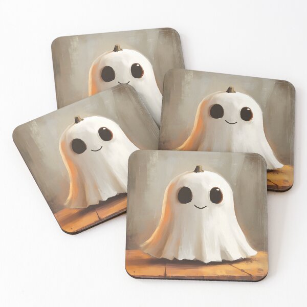 Item preview, Pumpkin Ghost Pal designed and sold by Studio Axis.