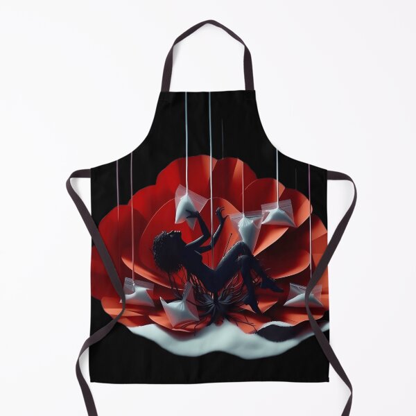 Item preview, Hot Surreal Addiction Silhouette Poppy Opiate Drug Bag Poppies Woman Pose designed and sold by SomniferumWars.