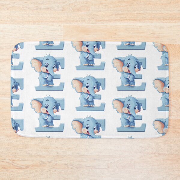 Item preview, Elephant with letter E designed and sold by zirca31.
