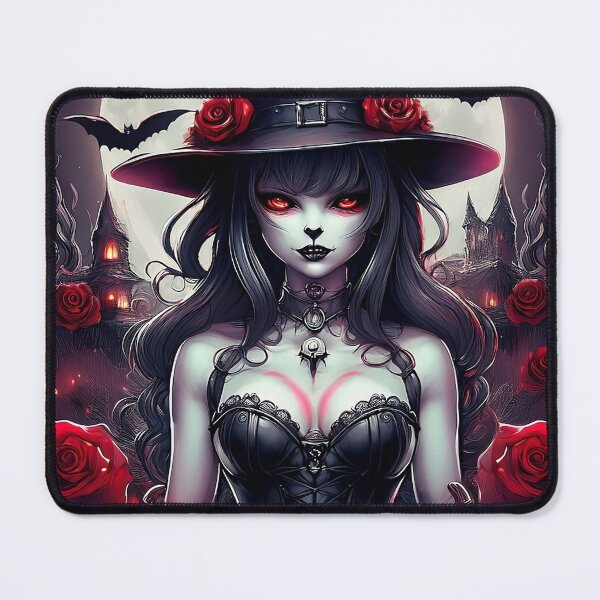 Item preview, The Midnight Witch of Halloween designed and sold by art-magic-ai.