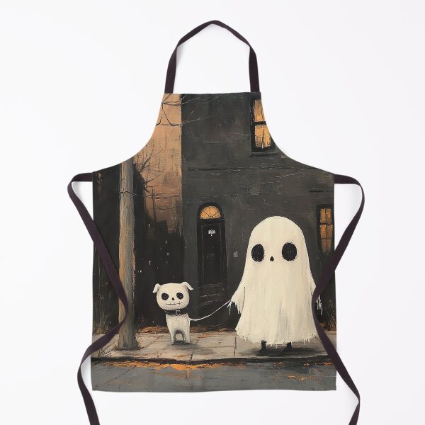 Item preview, Ghostly Stroll with a Skeleton Pup designed and sold by Studio Axis.