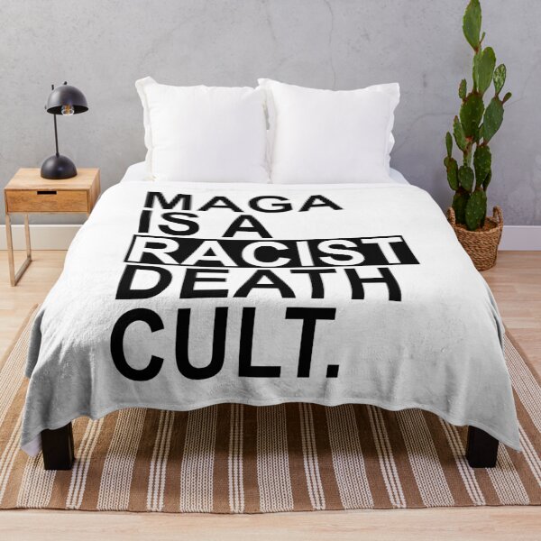 Item preview, Maga is a Racist Death Cult - Black box designed and sold by Thelittlelord.
