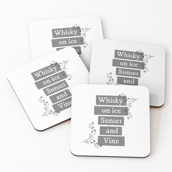 Item preview, whiskey on ice sunset and vine - Taylor Swift  designed and sold by bombalurina.