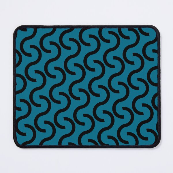 Item preview, Bicolor Waves Ai Made Infinite Pattern Endless Geometry designed and sold by EvergreenMotifs.