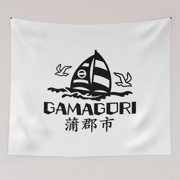 Item preview, Gamagori City Art BLACK designed and sold by Musashi1996Art.