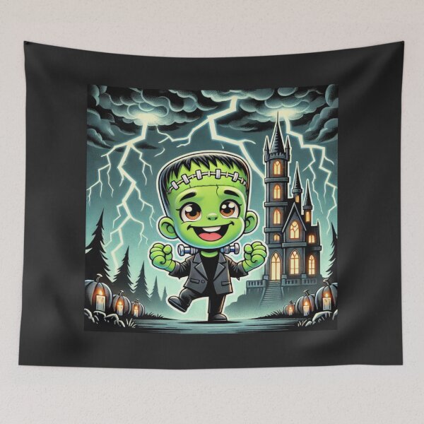 Item preview, Chibi Frankenstein's Monster – Cute Creature Creation designed and sold by NSB-Design.