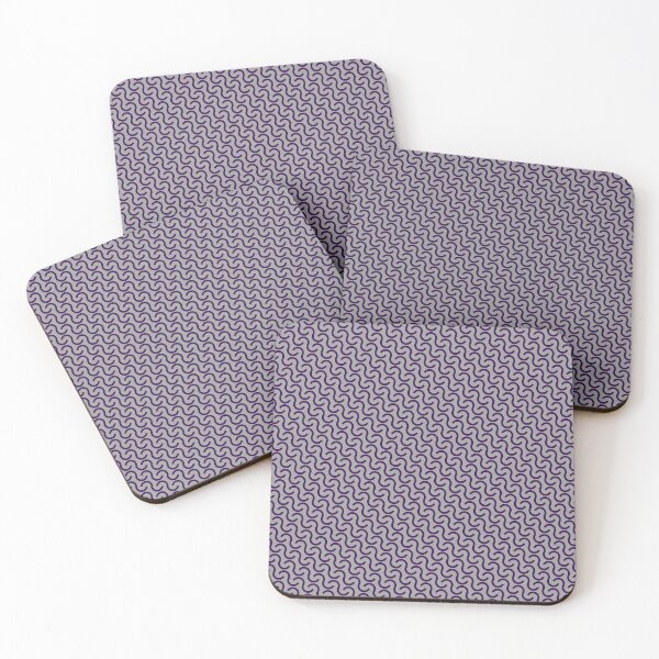 Item preview, Bicolor Waves Ai Made Infinite Pattern Endless Geometry designed and sold by EvergreenMotifs.