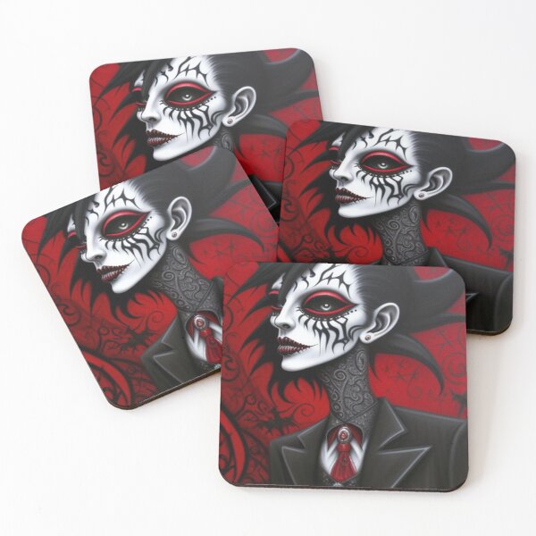 Item preview, Abstract Goth Punk Rocker designed and sold by TheDarkWardrobe.
