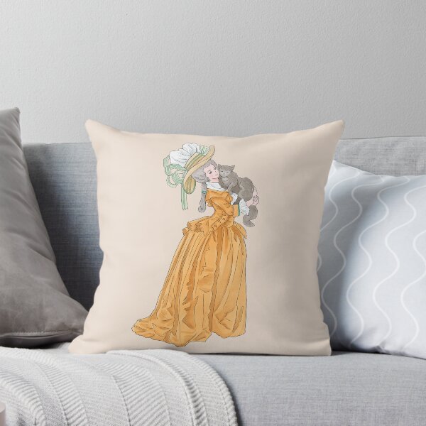 Item preview, Historical Costume 1780s Watercolor Fashion Illustration 1 designed and sold by MariOyama.