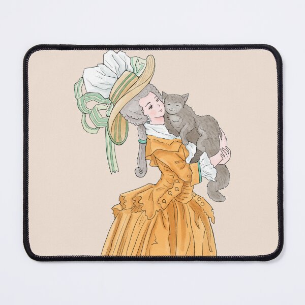 Item preview, Historical Costume 1780s Watercolor Fashion Illustration 1 designed and sold by MariOyama.