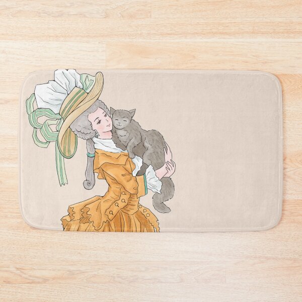 Item preview, Historical Costume 1780s Watercolor Fashion Illustration 1 designed and sold by MariOyama.