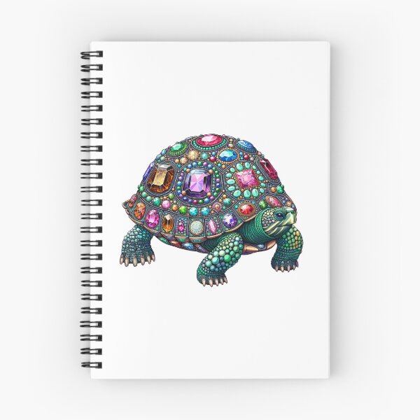 Item preview, Radiant Jewel Turtle Sticker, Trendy Turtle Art designed and sold by LittleLoveFinds.