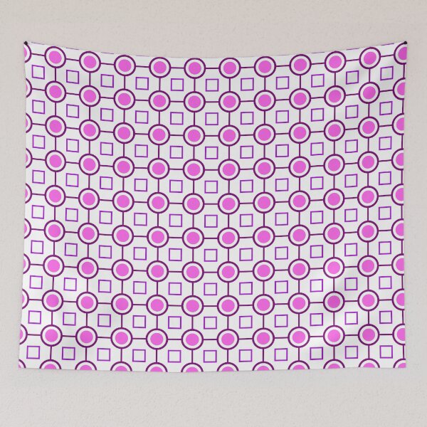 Item preview, Colorful Squares Ai Made Infinite Pattern Endless Geometry designed and sold by EvergreenMotifs.
