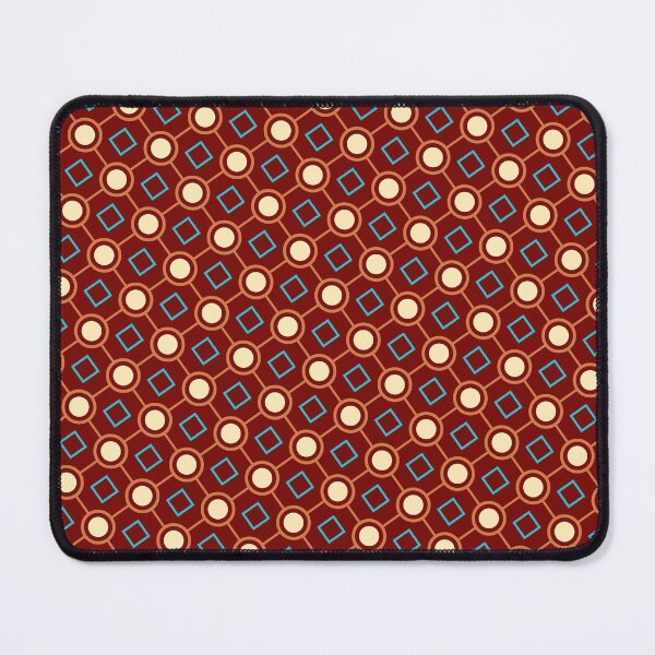 Item preview, Colorful Squares Ai Made Infinite Pattern Endless Geometry designed and sold by EvergreenMotifs.