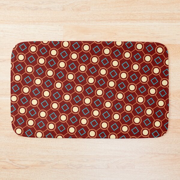 Item preview, Colorful Squares Ai Made Infinite Pattern Endless Geometry designed and sold by EvergreenMotifs.