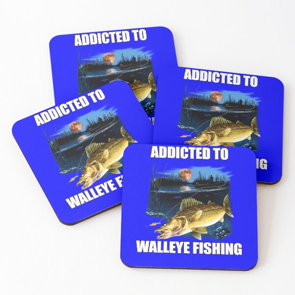 Item preview, Walleye Fish Fishing Fanatic Addicted To Walleye Fishing designed and sold by fantasticdesign.